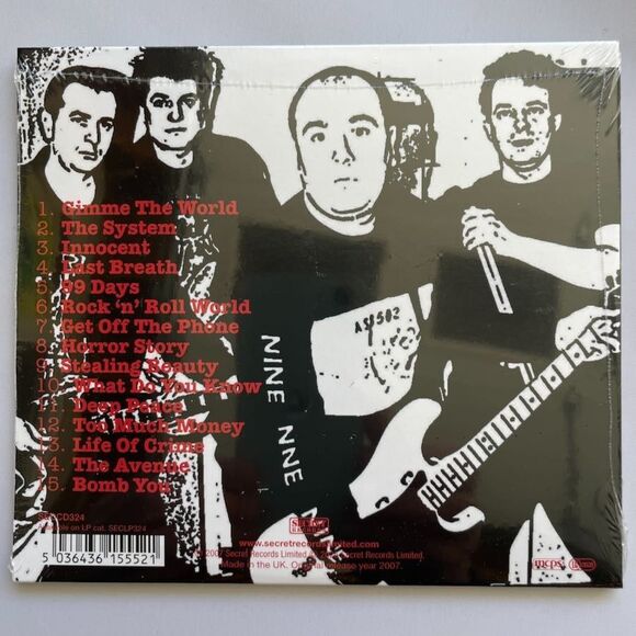 999 – Death In Soho – Compact Disc, CD, Reissue, Secret Records, 2025 PUNK ROCK - Picture 2 of 2